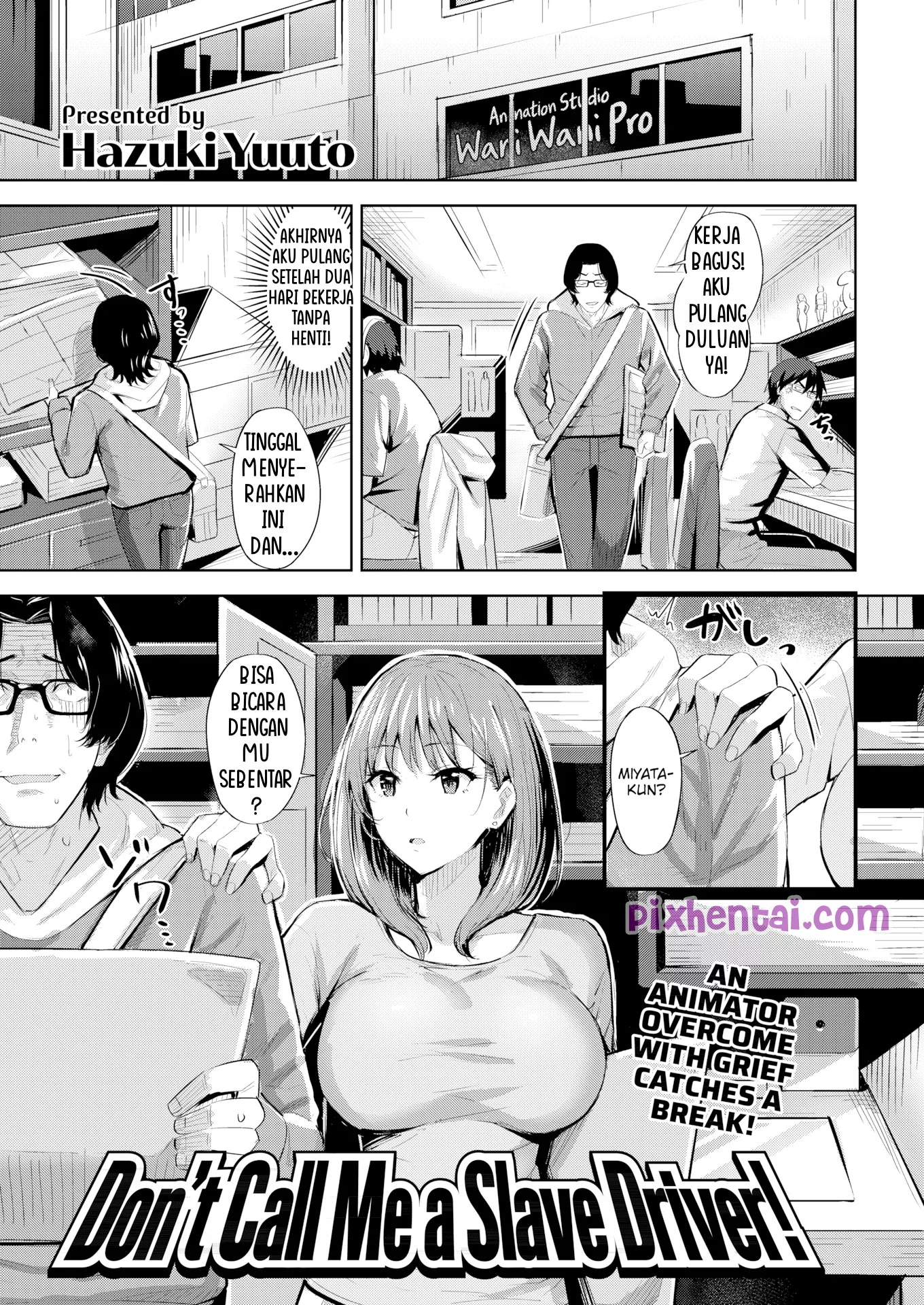 Komik hentai xxx manga sex bokep Susuku Jadi Bahan Referensi Animator 1